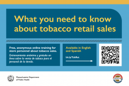 What You Need to Know about Tobacco Retail Sales Postcard - FOR BOARDS OF HEALTH & TOBACCO RETAILERS