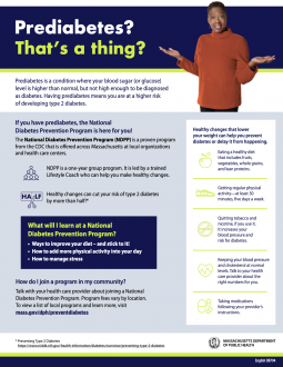 Diabetes Prevention Fact Sheet