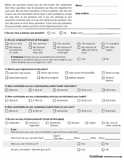 PICCK - Social Determinents of Health Information Sheets - English