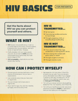 HIV Basics for Patients - Fact Sheet