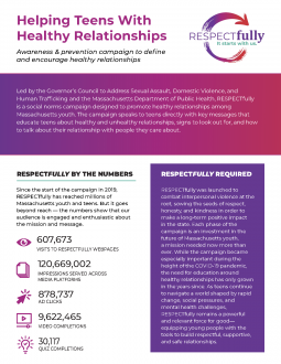 RESPECTfully Campaign Overview Flyer