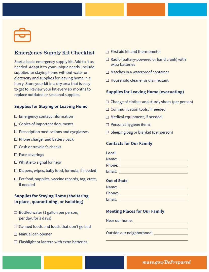 Know the complete Emergency Go Bag Checklist 