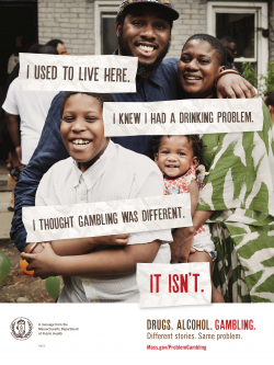 Problem Gambling Poster - Multiple Languages