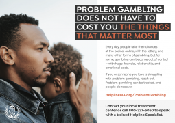 Project Build Up/Problem Gambling Postcard