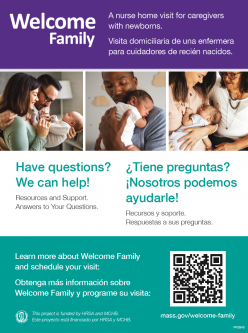 Welcome Family Program Poster English/Spanish