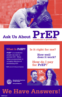 Ask Us About PrEP Poster