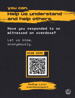 Overdose Reporting Poster