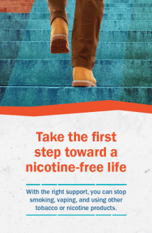 Take the First Step Toward a Nicotine-Free Life Brochure