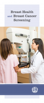 Breast Health and Breast Cancer Screening Brochure - Multiple Languages