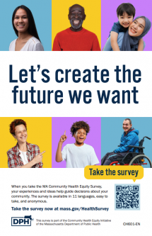 Community Health Equity Survey Flyer - Multiple Languages