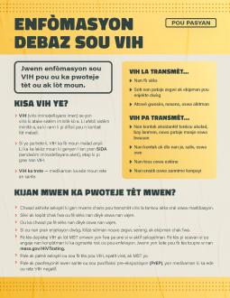 HIV Basics for Black Women Patients - Fact Sheet - Haitian Creole