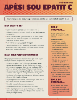 Hep C Overview for Black Women Patients Fact Sheet - Haitian Creole