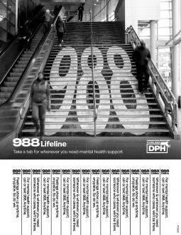 988 Lifeline Tearaway Sheet - English