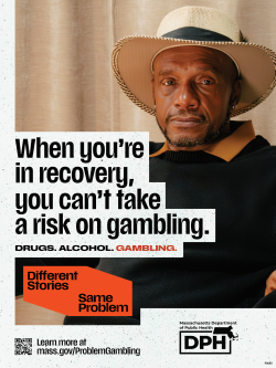 When You're in Recovery, You Can't Take a Risk on Gambling Poster - Multiple Languages