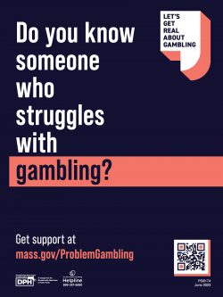 Do You Know Someone Who Struggles with Gambling? Poster - Multiple Languages