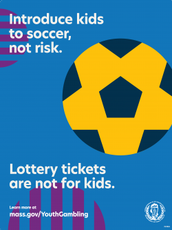 Youth Problem Gambling Prevention Poster Soccer - Multiple Languages