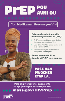 PrEP for Your Future Poster for Black Women - Haitian Creole