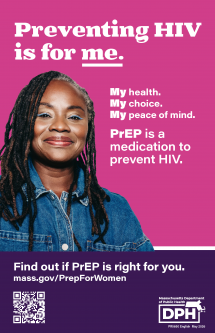 PrEP for Women Patient Education Poster - Multiple Languages