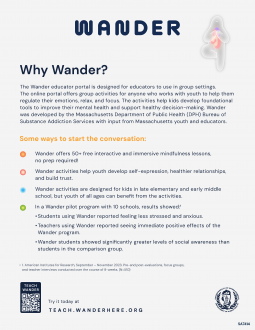 Wander Conversation Starters for Educators - Print Version
