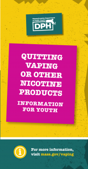 Quitting Vaping: Information for Youth Brochure - Multiple Languages