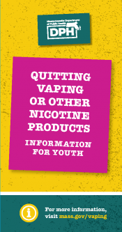 Quitting Vaping: Information for Youth Brochure - Multiple Languages