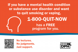 Quit Resource Card (Behavioral Health) - Multiple Languages