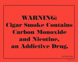 Cigar Smoke Contains - FOR BOARDS OF HEALTH & TOBACCO RETAILERS ONLY