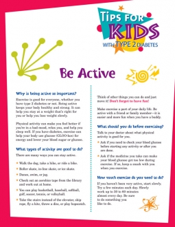 Tips for Kids With Type 2 Diabetes