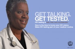 Get Talking Get Tested Small Poster