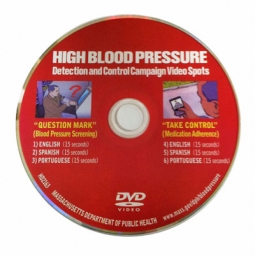 High Blood Pressure Detection and Control Campaign Video Spots DVD
