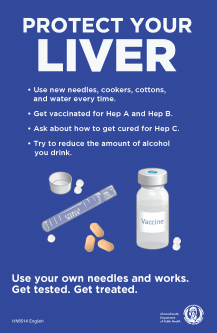 Protect Your Liver Small Poster