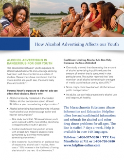 How Alcohol Advertising Affects Our Youth