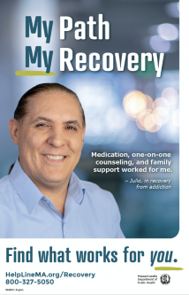 My Path My Recovery Poster - Julio