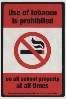 Use Of Tobacco Is Prohibited On All School Property At All Times - 4