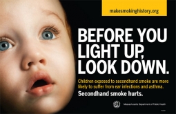 Before You Light Up Look Down Poster