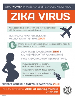 What Women in MA Should Know About Zika Virus Flyer